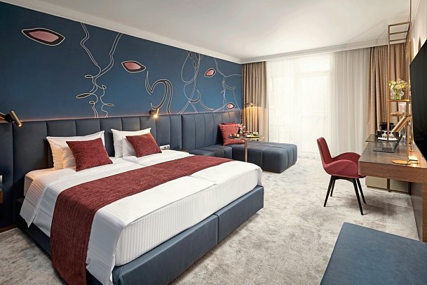 Spirit Hotel & Thermal Spa - Wohnbeispiel Doppelzimmer Premium (Zimmercodierung DM1)