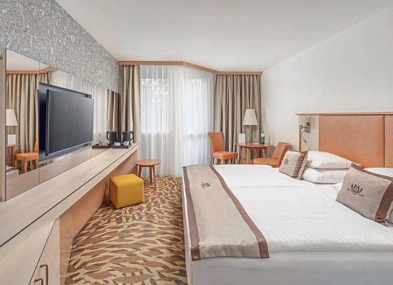 Lotus Therme Hotel & Spa - Wohnbeispiel Doppelzimmer Standard (Zimmercodierungen DG1 & DG2)