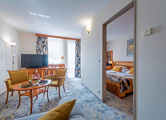 Hotel Palace Héviz - Wohnbeispiel Appartement (Zimmercodierung AB1)
