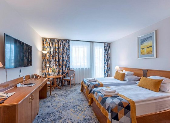 Hotel Palace Héviz - Wohnbeispiel Doppelzimmer Standard (Zimmercodierungen DG1, DG3, DX1 & DX2)