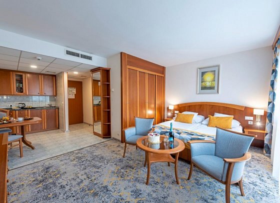 Hotel Palace Héviz - Wohnbeispiel Appartement (Zimmercodierung AB1)