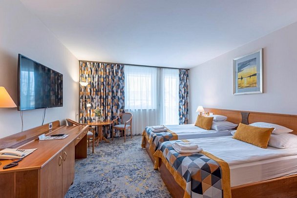 Hotel Palace Héviz - Wohnbeispiel Doppelzimmer Standard (Zimmercodierungen DG1 & DG3)