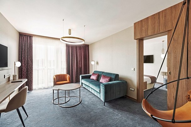 Hotel Europa Fit - Wohnbeispiel Appartement (Zimmercodierung AB1)