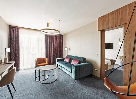 Hotel Europa Fit - Wohnbeispiel Appartement (Zimmercodierung AB1)