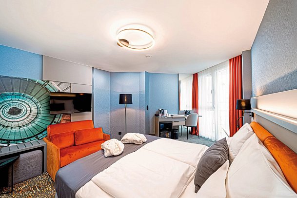 Hotel Helikon - Wohnbeispiel Doppelzimmer Superior (Zimmercodierung DS1)