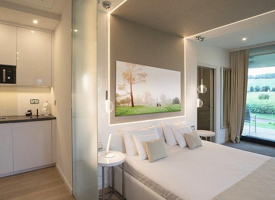 Zala Springs Golf Resort - Wohnbeispiel Doppelzimmer Superior Golf Studio Suite (Zimmercodierungen DSA, DS1 & DS2)