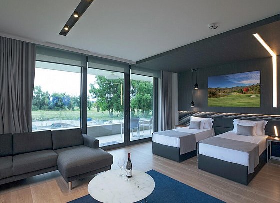 Zala Springs Golf Resort - Wohnbeispiel Doppelzimmer Superior Golf Studio Suite (Zimmercodierungen DSA, DS1 & DS2)