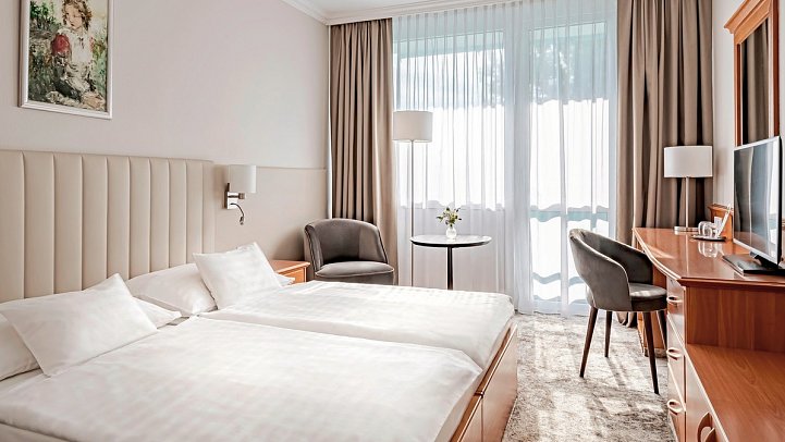 NaturMed Hotel Carbona - Wohnbeispiel Doppelzimmer Standard Plus (Zimmercodierungen DG2, DG7, DC2 & FB1)