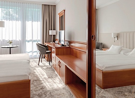 NaturMed Hotel Carbona - Wohnbeispiel Doppelzimmer Standard Plus (Zimmercodierungen DG2, DG7 & DC2)