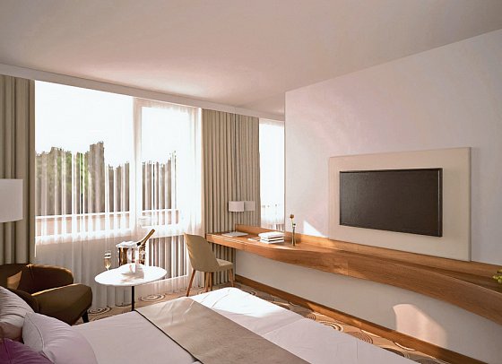 NaturMed Hotel Carbona - Wohnbeispiel Doppelzimmer Deluxe (Zimmercodierung DD1)