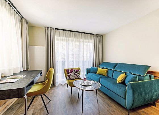 Aktiv- & Vitalhotel Erica - Wohnbeispiel Doppelzimmer Latemar Superior (Zimmercodierung DB3)