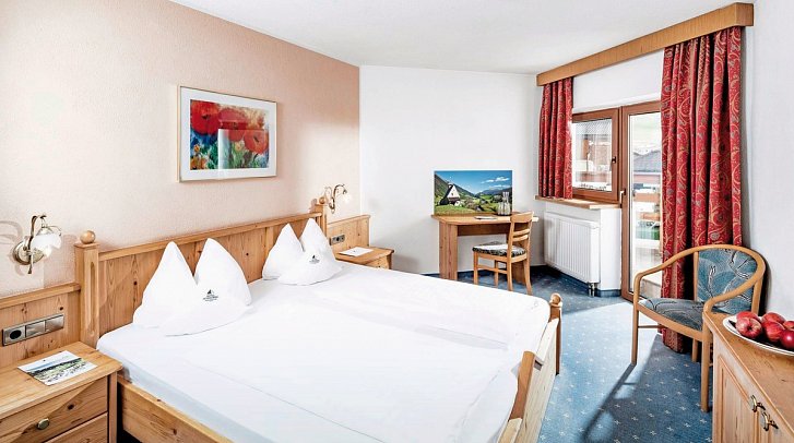 Schneeberg Family Spa Resort - Wohnbeispiel Doppelzimmer Mountain (Zimmercodierung DB3)