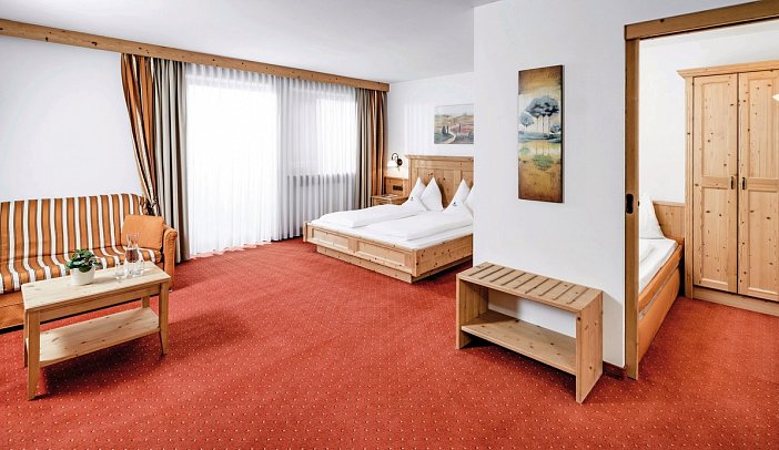 Schneeberg Family Spa Resort - Wohnbeispiel Doppelzimmer Family (Zimmercodierung DB5)