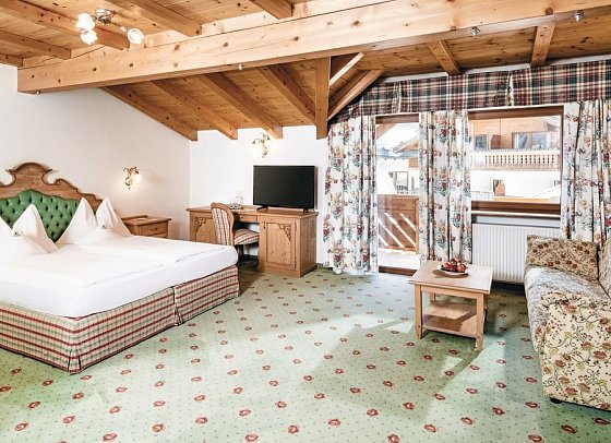 Schneeberg Family Spa Resort - Wohnbeispiel Suite Anton-Family (Zimmercodierung WB2)