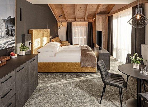 Schneeberg Family Spa Resort - Wohnbeispiel Suite Maiern (Zimmercodierung WB3)