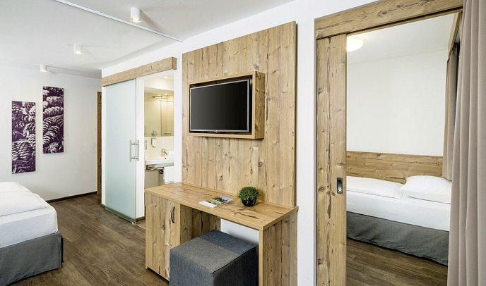 Almina Family & Spa - Wohnbeispiel Juniorsuite Family (Zimmercodierung JB1)