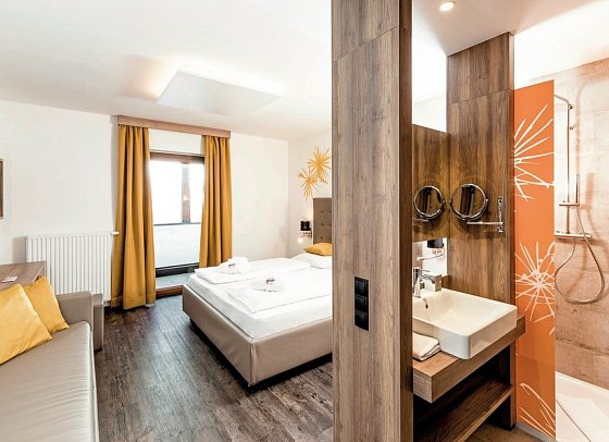 Almina Family & Spa - Wohnbeispiel Doppelzimmer Almina (Zimmercodierung DB2)
