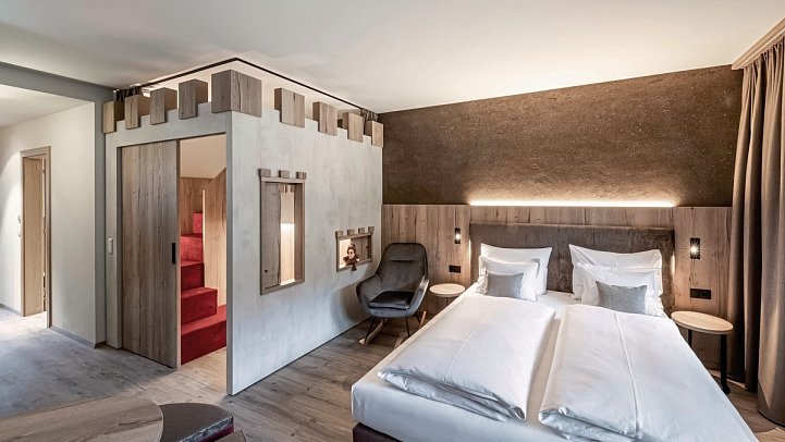 Falkensteiner Family Resort Lido - Wohnbeispiel Castle Room2 (Zimmercodierung FB3)