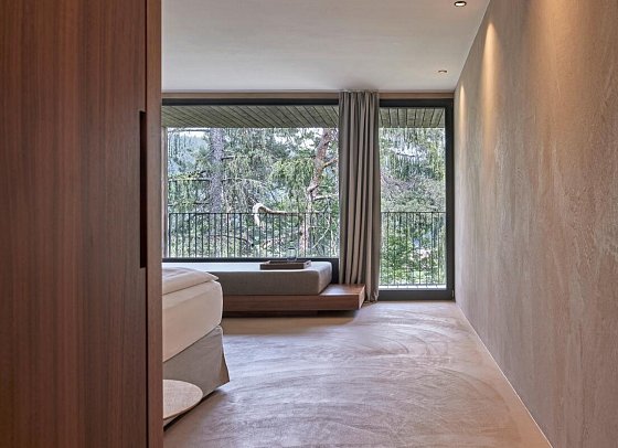 Hotel Saltus - Doppelzimmer Waldloggia (Zimmercodierung DB1)
