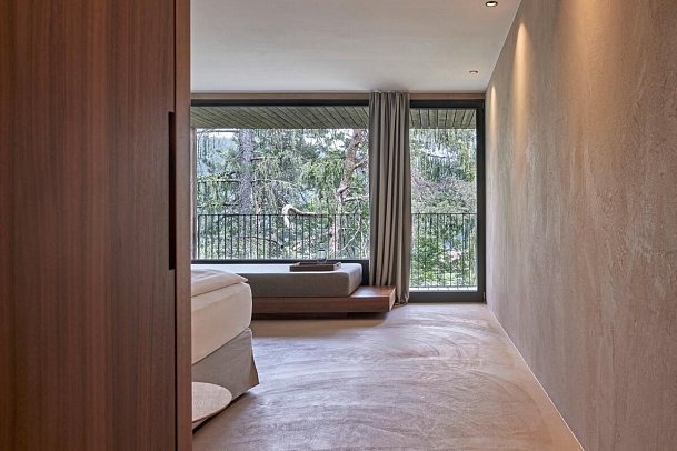 Hotel Saltus - Doppelzimmer Waldloggia (Zimmercodierung DB1)