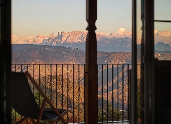 Hotel Saltus - Doppelzimmer Dolomitenloggia (Zimmercodierung DB2)