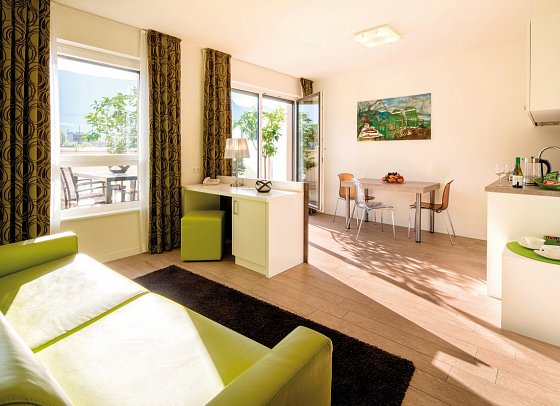 City Hotel Merano - Wohnbeispiel Suite City (Zimmercodierung WB2)