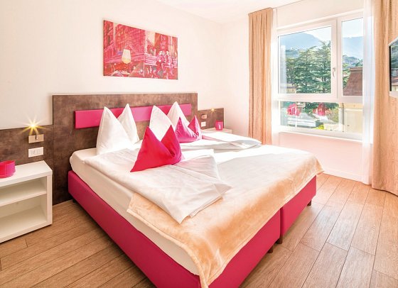 City Hotel Merano - Wohnbeispiel Suite Lifestyle (Zimmercodierung WB1)