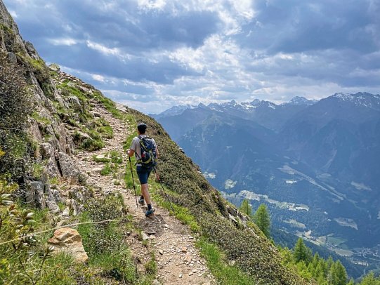Meraner Höhenweg - Wanderweg im Passeiertal