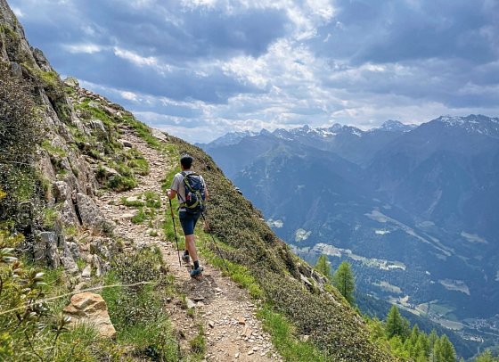 Meraner Höhenweg - Wanderweg im Passeiertal