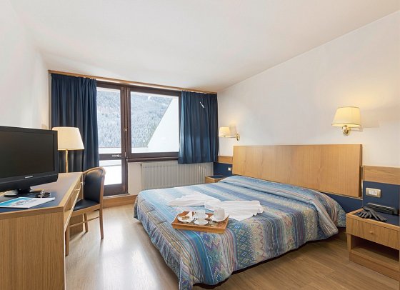 Club Hotel Regina e Fassa - Wohnbeispiel Doppelzimmer (Zimmercodierung DB1)