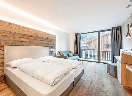 Hotel Wieser - Wohnbeispiel Doppelzimmer Superior (Zimmercodierung DB2)