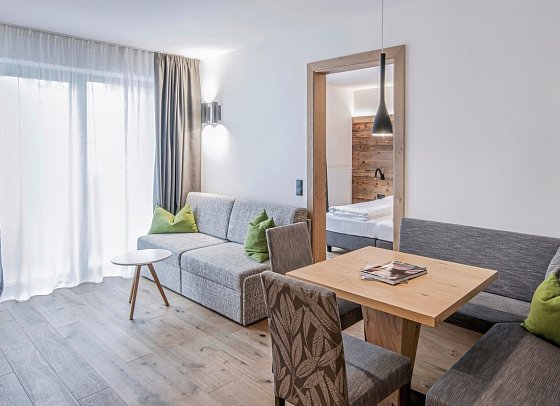 Hotel Wieser - Wohnbeispiel Superior Suite (Zimmercodierung WB1)