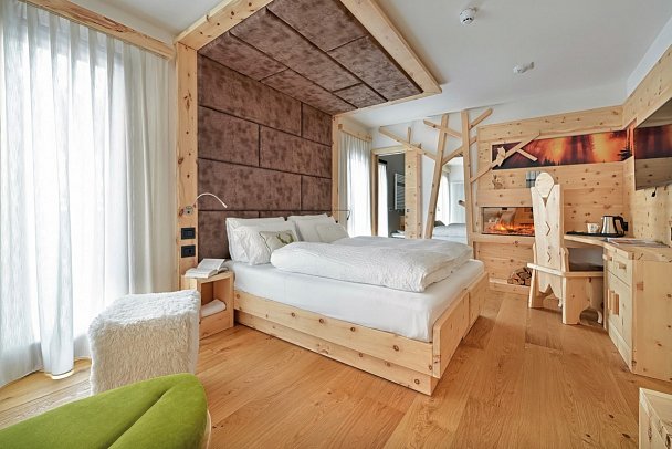 Kristiania Pure Nature Hotel & Spa - Wohnbeispiel Juniorsuite Quarzo (Zimmercodierung JB3)