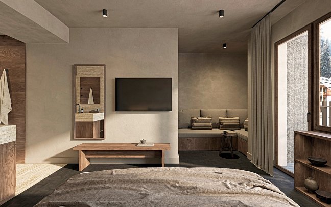 Casa Cook Madonna - Wohnbeispiel Juniorsuite (Zimmercodierung JB1)