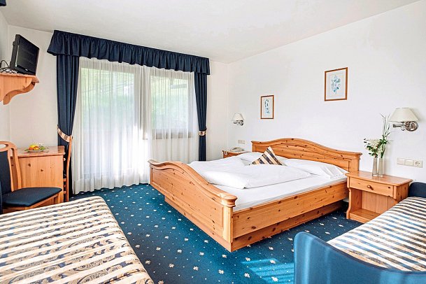 Naturhotel Miraval - Wohnbeispiel Doppelzimmer Nature (Zimmercodierung DS1)