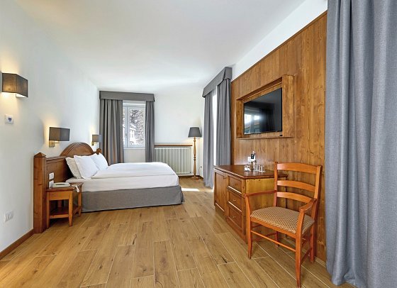 Grand Hotel Misurina - Wohnbeispiel Doppelzimmer Superior (Zimmercodierungen DS1 & DS2)