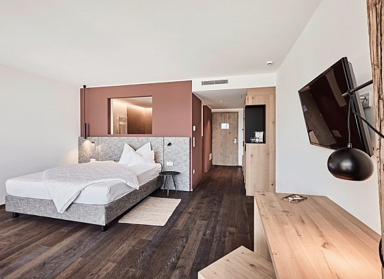Haller Suites & AO Restaurant - Wohnbeispiel Terrassen-Suite (Zimmercodierung WB1)