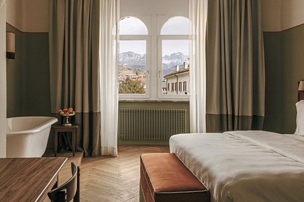 Parkhotel Mondschein - Wohnbeispiel Juniorsuite (Zimmercodierung JB1)