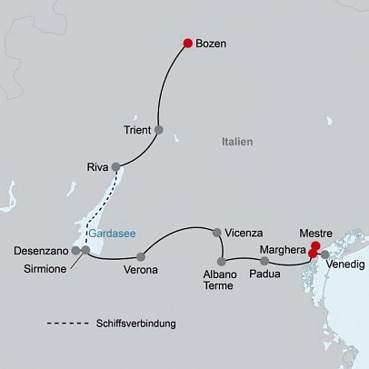 Etsch-Radweg Bozen - Venedig