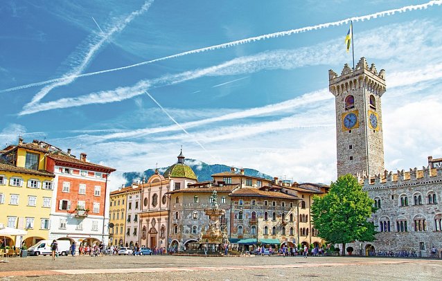 Etsch-Radweg Bozen - Venedig - Domplatz Trient