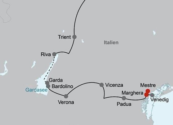 Etsch-Radweg Bozen - Venedig