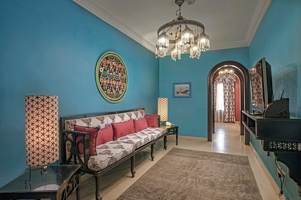 Le Riad Hotel de Charme - Wohnbeispiel Terrace King Suite (Zimmercodierungen WD3 & DC3)