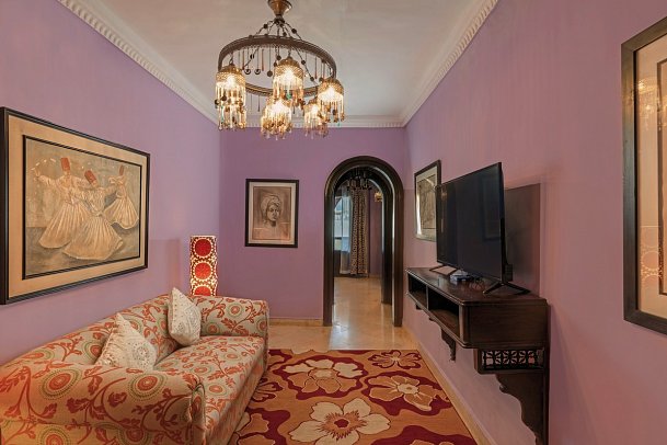 Le Riad Hotel de Charme - Wohnbeispiel Terrace King Suite (Zimmercodierungen WD3 & DC3)