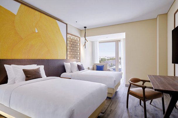 Hyatt Regency Cairo West - Wohnbeispiel Doppelzimmer Deluxe (Zimmercodierungen DBP & DCP)