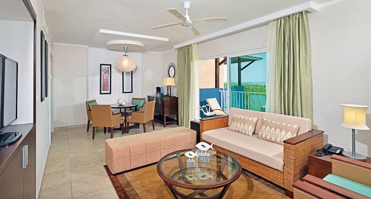 Melia Jardines del Rey - Wohnbeispiel Grand Suite (Zimmercodierungen W1G & W1M)