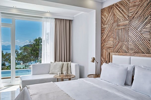 Mythos Palace - Wohnbeispiel Doppelzimmer Superior Privat Plunge Pool (Zimmercodierung DS1)