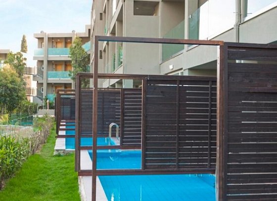 Mythos Palace - Wohnbeispiel Doppelzimmer Superior Plunge Pool (Zimmercodierung DS1)