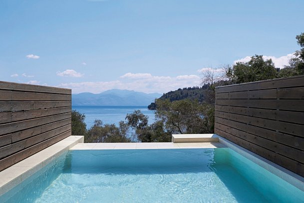 Mythos Palace - Wohnbeispiel Doppelzimmer Superior Privat Plunge Pool (Zimmercodierung DS1)