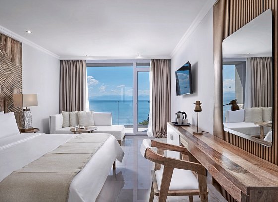 Mythos Palace - Wohnbeispiel Doppelzimmer Superior Meerblick (Zimmercodierung DSM)