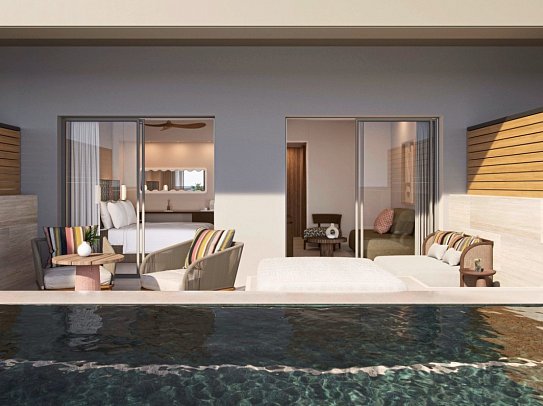 Avali, Mar-Bella Collection - Panorama Junior Suite Private Pool Sea View (Zimmercodierung J1R)